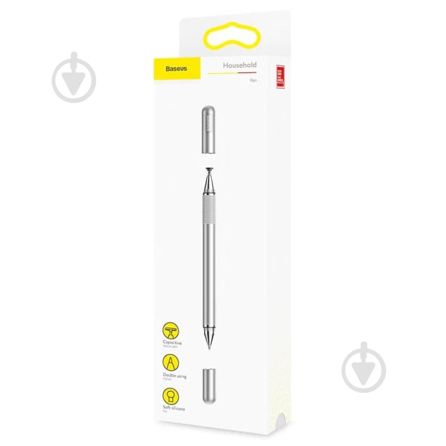 Стилус BASEUS Golden Cudgel Capacitive Stylus Pen Silver (ACPCL-0S) - фото 7