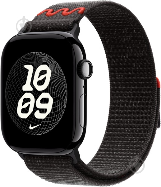 Ремешок Apple 46 мм Nike Sport Loop midnight black (MGD34ZM/A) - фото 3 Ремешок Apple 46 мм Nike Sport Loop midnight black (MGD34ZM/A) - фото 3