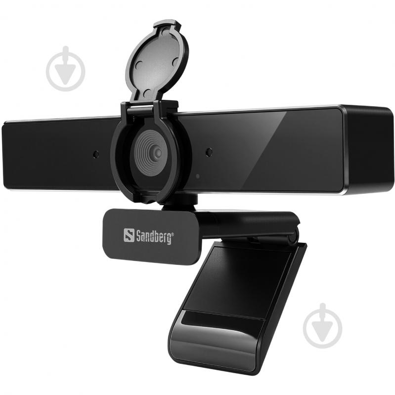 Веб-камера Sandberg 4K Webcam USB-A/USB-C (134-45) - фото 2 Веб-камера Sandberg 4K Webcam USB-A/USB-C (134-45) - фото 2