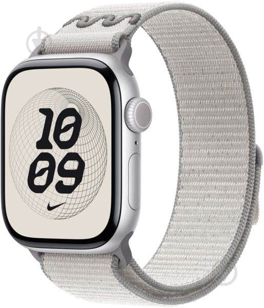Ремешок Apple 46 мм Nike Sport Loop veiled grey (MGD44ZM/A) - фото 2 Ремешок Apple 46 мм Nike Sport Loop veiled grey (MGD44ZM/A) - фото 2