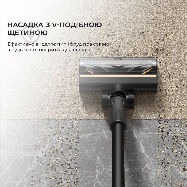 Пилосос акумуляторний DREAME R10 PRO black - фото 34