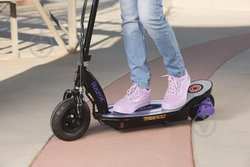 Электросамокат Razor Power Core E100 Purple - фото 10 Электросамокат Razor Power Core E100 Purple - фото 10