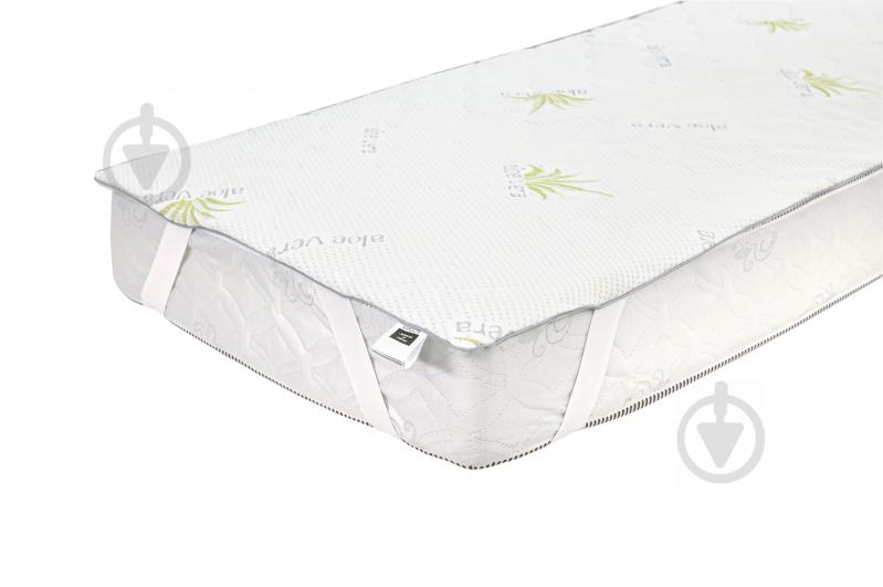 Наматрацник MirSon №1041 Alberto Silk Seasons Aloe Vera водонепроникний з резинкою у кутах 26х200x220 см 2200001507418 - фото 3