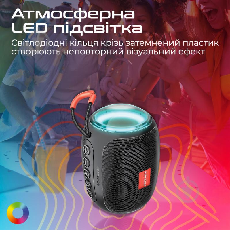 Акустическая система Promate 1.0 black (capsule-3.black) - фото 3