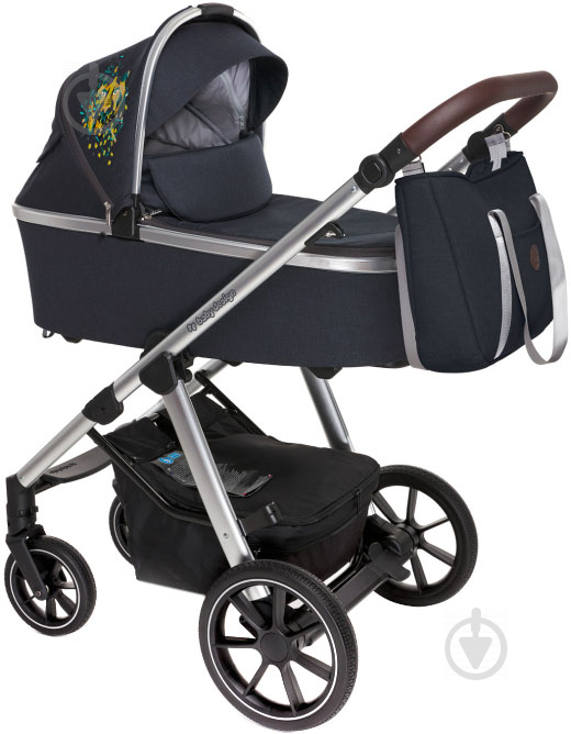 Коляска универсальная 2 в 1 Baby Design Bueno 103-Navy 203541 - фото 2