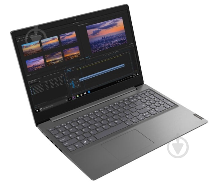 Ноутбук Lenovo V15-IML 15,6" (82NB001FRA) iron grey - фото 2