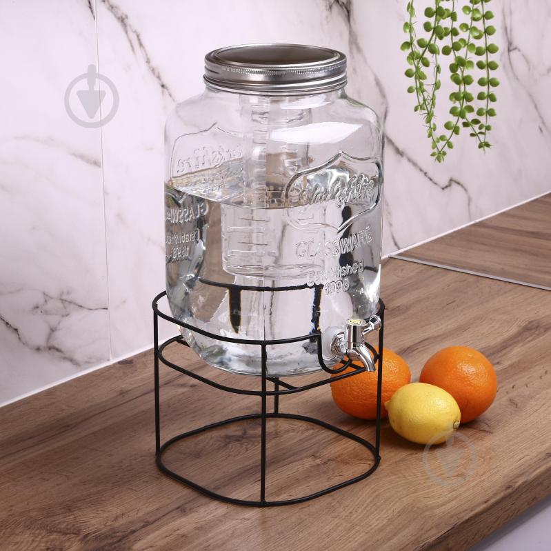 Емкость для напитков Magic Fruit 8 л с крышкой краном и фильтром - фото 8 Емкость для напитков Magic Fruit 8 л с крышкой краном и фильтром - фото 8