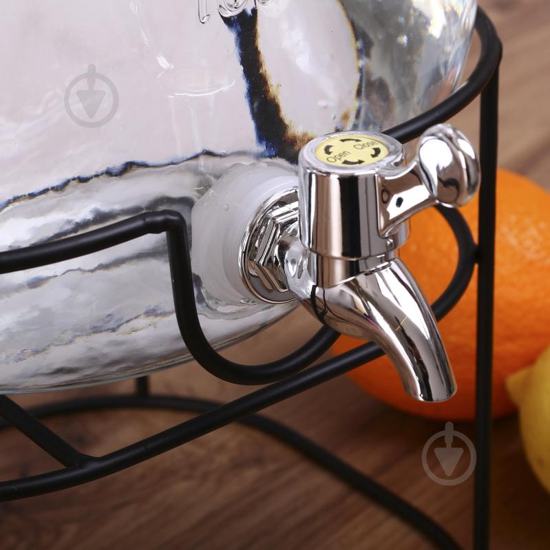 Емкость для напитков Magic Fruit 8 л с крышкой краном и фильтром - фото 6 Емкость для напитков Magic Fruit 8 л с крышкой краном и фильтром - фото 6