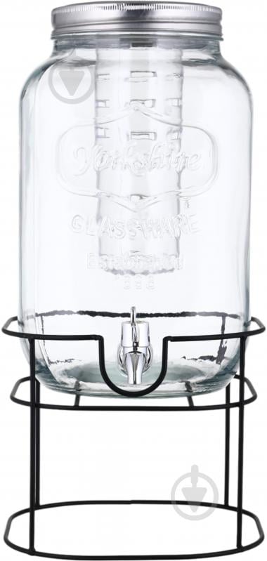 Емкость для напитков Magic Fruit 8 л с крышкой краном и фильтром - фото 1 Емкость для напитков Magic Fruit 8 л с крышкой краном и фильтром - фото 1