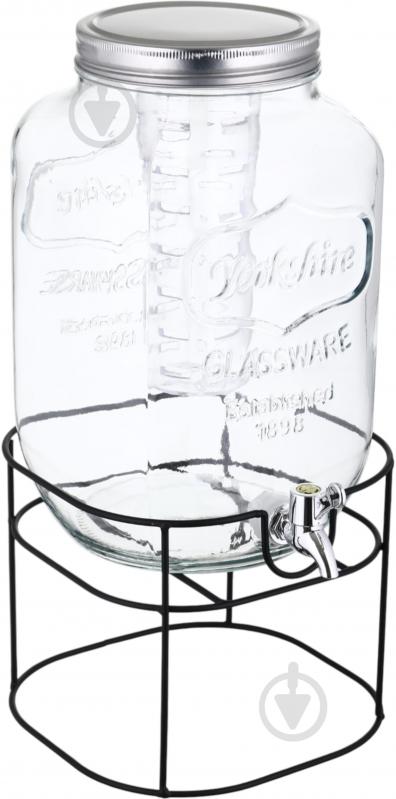 Емкость для напитков Magic Fruit 8 л с крышкой краном и фильтром - фото 2 Емкость для напитков Magic Fruit 8 л с крышкой краном и фильтром - фото 2