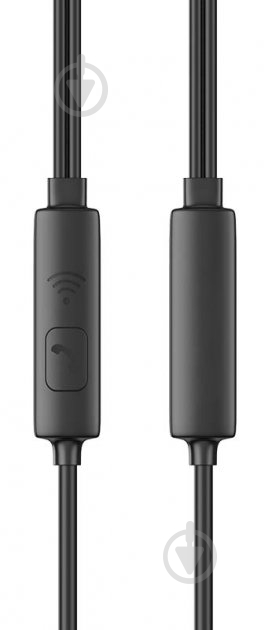 Наушники Borofone BM61 Wanderer universal earphones with mic black (BM61B) - фото 4