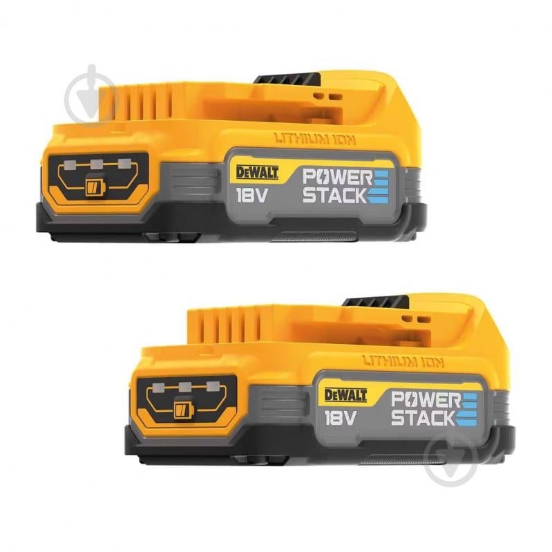 Набор аккумуляторов DeWalt 18,0V DCBP034E2 - фото 1