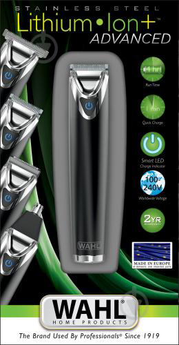 Триммер WAHL Stainless Steel Advanced 09864-016 - фото 5