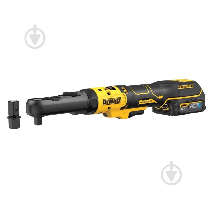 Трещотка аккумуляторная Гайковерт угловой - трещётка аккумуляторный бесщёточный DeWALT DCF510E2G DeWalt DCF510E2G - фото 1