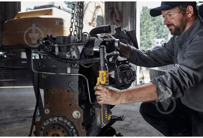 Трещотка аккумуляторная Гайковерт угловой - трещётка аккумуляторный бесщёточный DeWALT DCF510E2G DeWalt DCF510E2G - фото 7