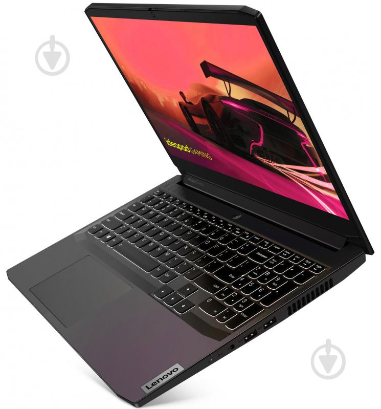 Ноутбук Lenovo IdeaPad Gaming 3 15ACH6 15,6" (82K201KCRA) shadow black - фото 3