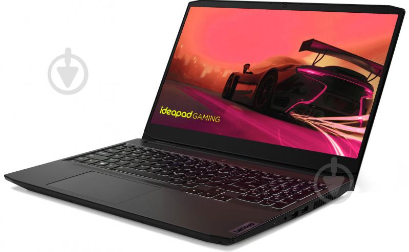 Ноутбук Lenovo IdeaPad Gaming 3 15ACH6 15,6" (82K201KCRA) shadow black - фото 4