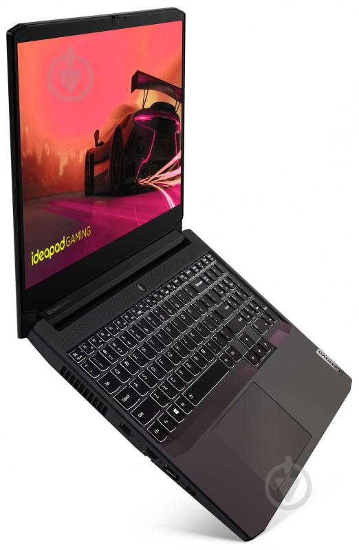 Ноутбук Lenovo IdeaPad Gaming 3 15ACH6 15,6" (82K201KCRA) shadow black - фото 2