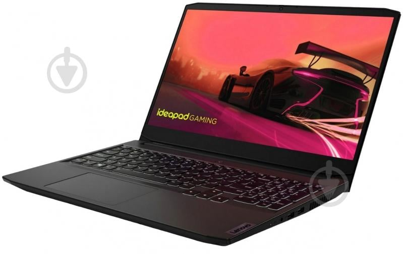 Ноутбук Lenovo IdeaPad Gaming 3 15ACH6 15,6" (82K201KDRA) shadow black - фото 3