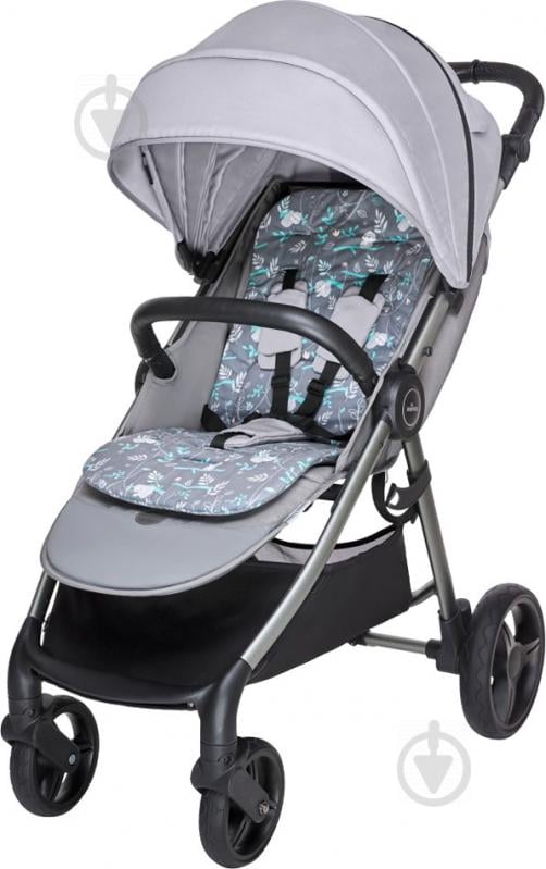 Коляска прогулочная Baby Design Wave 27 Light Gray 202452 - фото 1