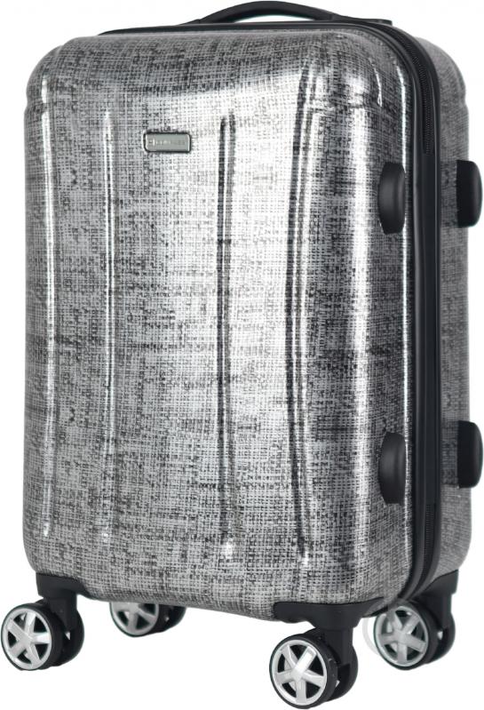 Валіза Compass №900 M графіт 45,5x28x65,5 см - фото 2