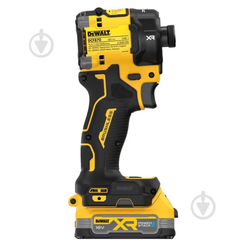 Шуруповерт ударный аккумуляторный DeWalt DCF870E2T - фото 4