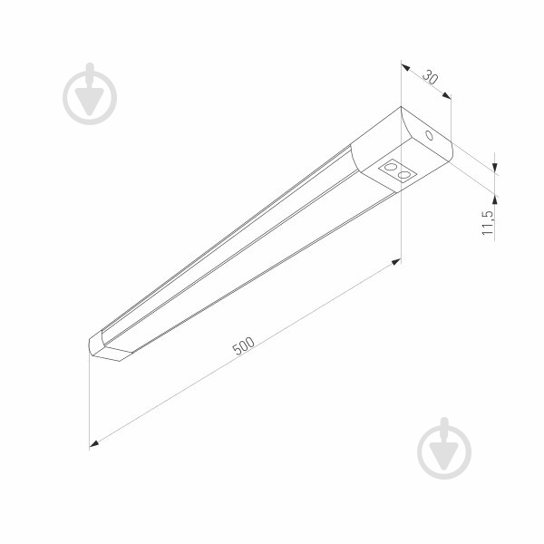 Підсвітка для меблів Strotskis Stick 8 Вт денний 4200 К LTB41 - фото 5