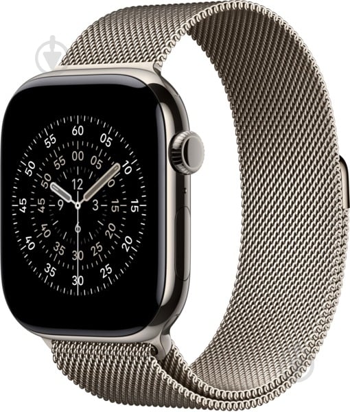 Ремешок Apple 46 мм S/M Milanese Loop natural (MGJ24ZM/A) - фото 3 Ремешок Apple 46 мм S/M Milanese Loop natural (MGJ24ZM/A) - фото 3