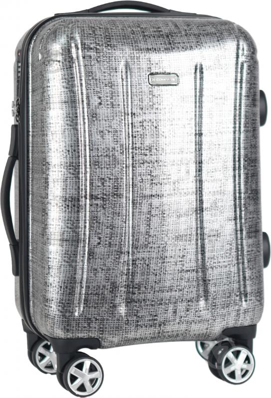 Валіза Compass №900 S графіт 37,5x24,5x55 см - фото 3