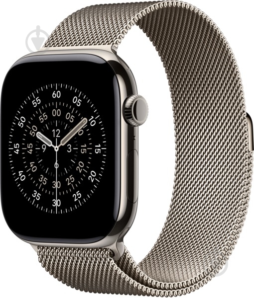 Ремешок Apple 46 мм M/L Milanese Loop natural (MGJ34ZM/A) - фото 3 Ремешок Apple 46 мм M/L Milanese Loop natural (MGJ34ZM/A) - фото 3