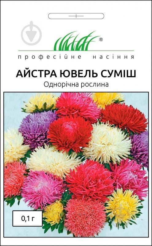 Семена Професійне насіння астра Ювель смесь 0,1 г - фото 1