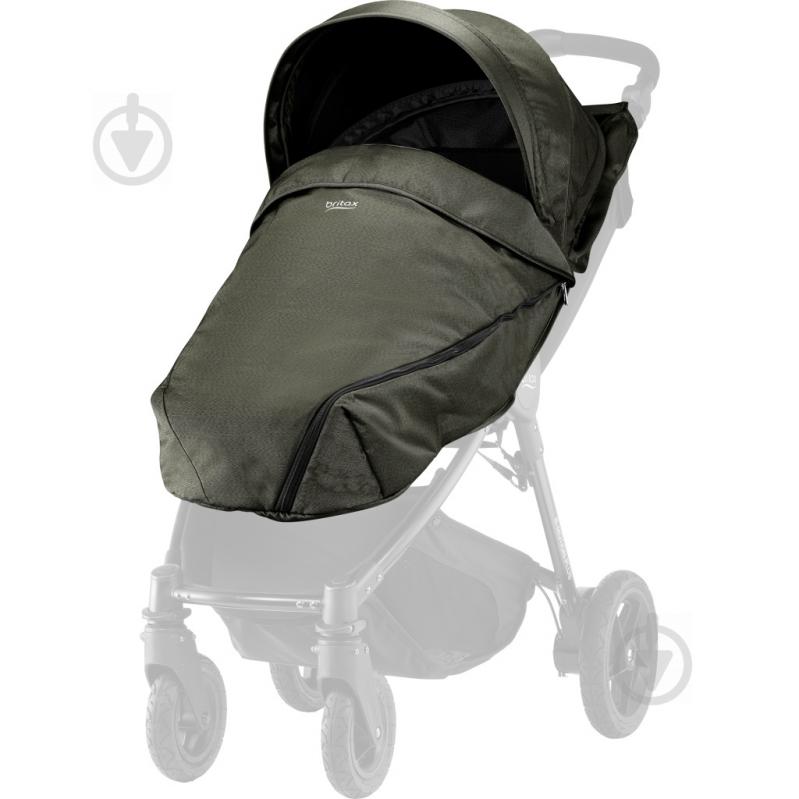 Козирок для коляски Britax B-Agile/B-Motion + накидка olive denim 2000027985 - фото 1