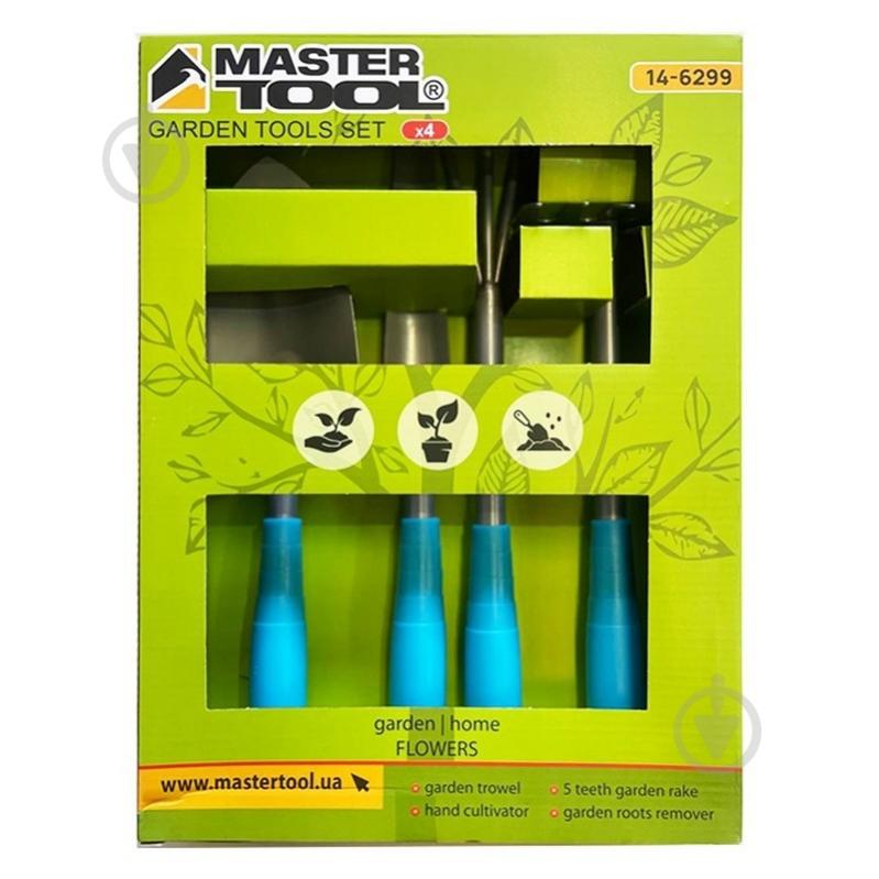 Набор садового инструмента MasterTool Garden PP 4 шт. (14-6299) - фото 2 Набор садового инструмента MasterTool Garden PP 4 шт. (14-6299) - фото 2