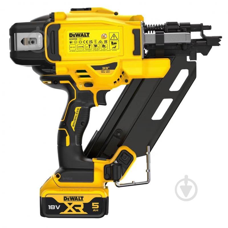 Степлер аккумуляторный DeWalt DCN930P2 - фото 4 Степлер аккумуляторный DeWalt DCN930P2 - фото 4
