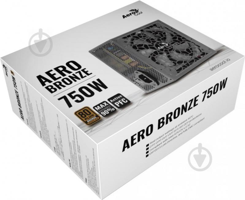 Блок живлення AeroCool AERO BRONZE 750W 750 Вт - фото 9