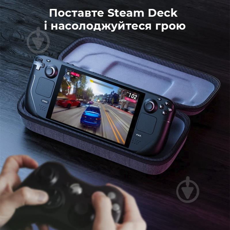 Чехол JSAUX для Steam Deck BG0102 серая grey - фото 3