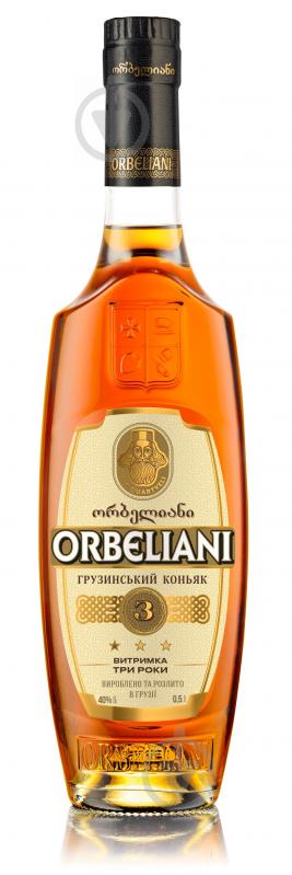 Коньяк Orbeliani 3 года выдержки 40% (4860111730571) 0,5 л - фото 1