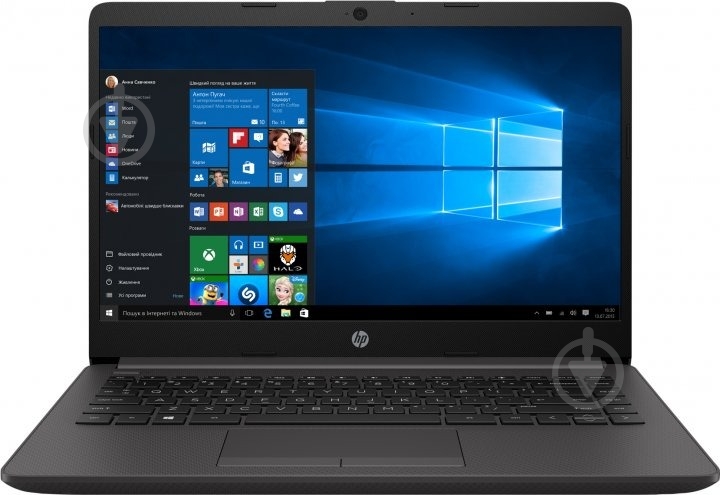 Ноутбук HP 240 G8 14" (43W59EA) dark ash silver - фото 1