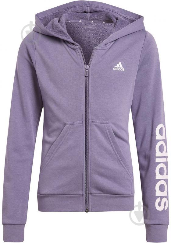 Джемпер Adidas Essentials IJ6231 р.140 фиолетовый - фото 1