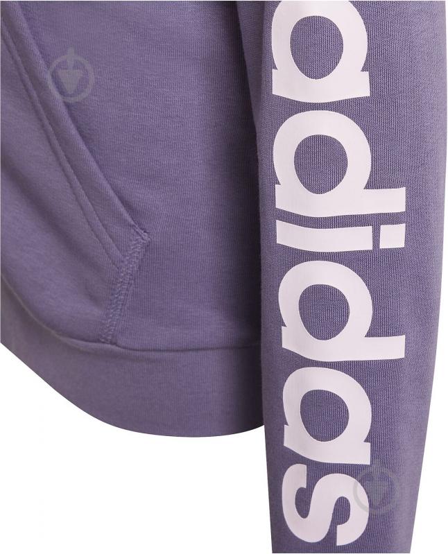 Джемпер Adidas Essentials IJ6231 р.140 фиолетовый - фото 5