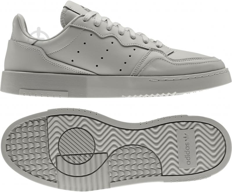 Кроссовки мужские Adidas SUPERCOURT FU9733 р.41 1/3 серые - фото 10 Кроссовки мужские Adidas SUPERCOURT FU9733 р.41 1/3 серые - фото 10