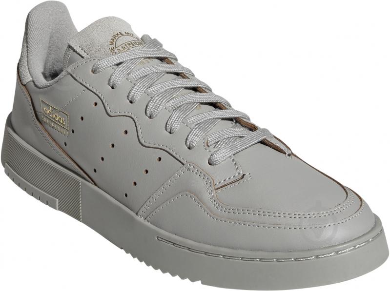 Кроссовки мужские Adidas SUPERCOURT FU9733 р.41 1/3 серые - фото 6 Кроссовки мужские Adidas SUPERCOURT FU9733 р.41 1/3 серые - фото 6
