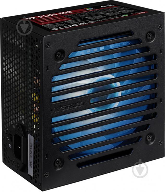 Блок питания AeroCool VX PLUS 800 RGB 800 Вт - фото 1