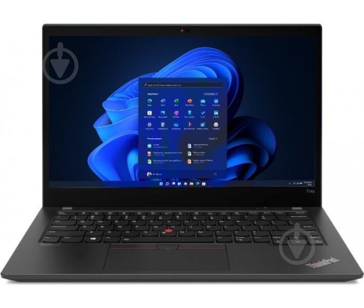 Ноутбук Lenovo ThinkPad T14s Gen 2 14" (20XF008JRA) villi black - фото 1