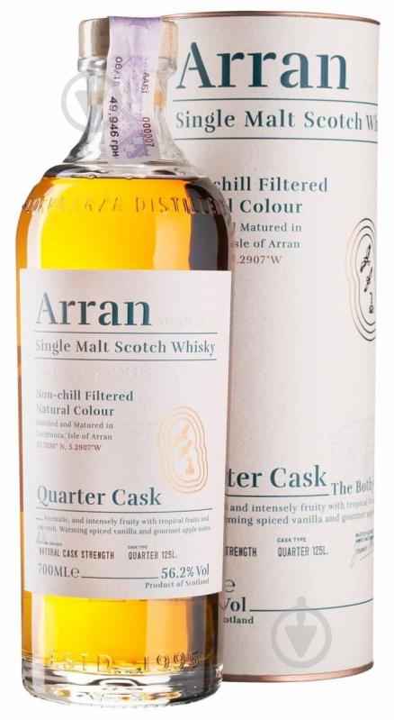 Виски Arran Quarter Cask 0,7 л - фото 1