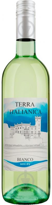Вино Terra Italianica Bianco полусухое белое 0,75 л - фото 1 Вино Terra Italianica Bianco полусухое белое 0,75 л - фото 1