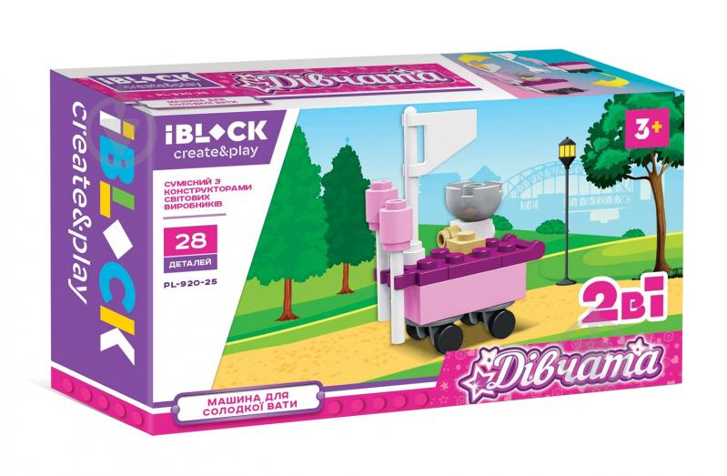 Конструктор Iblock Девочки, 12 видов в ассортименте PL-920-25 - фото 5