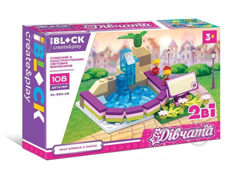 Конструктор Iblock Девочки, 6 видов в ассортименте PL-920-26 - фото 6