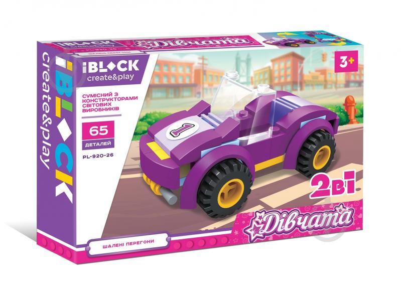 Конструктор Iblock Девочки, 6 видов в ассортименте PL-920-26 - фото 7