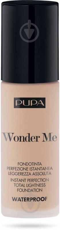 Тональная основа Pupa Wonder Me Fluid Foundation (025) Natural Beige 30 мл - фото 1